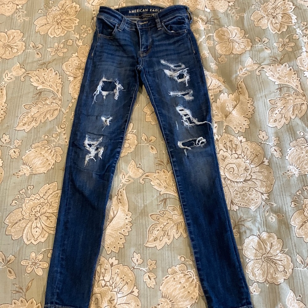 American Eagle- girls jeans. Size 0